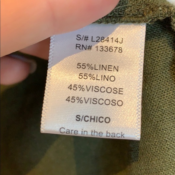 Love Tree Military Green Jacket coat - Picture 5 of 5